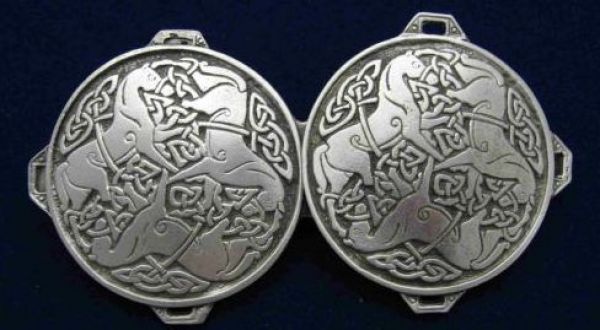 Celtic Horse Cloak Clasp